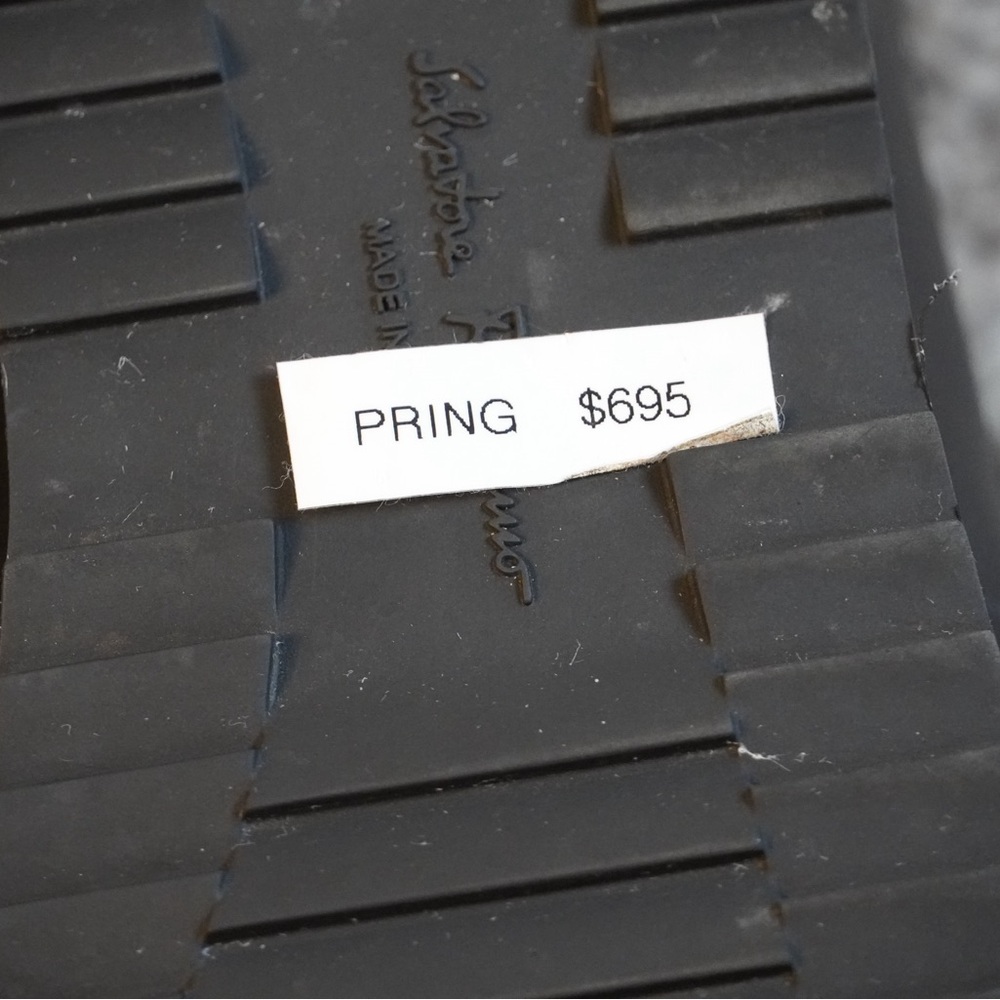 Salvatore Ferragamo Pring 2 Gancini Leather Sneaker- FINAL SALE - Picture 5 of 5